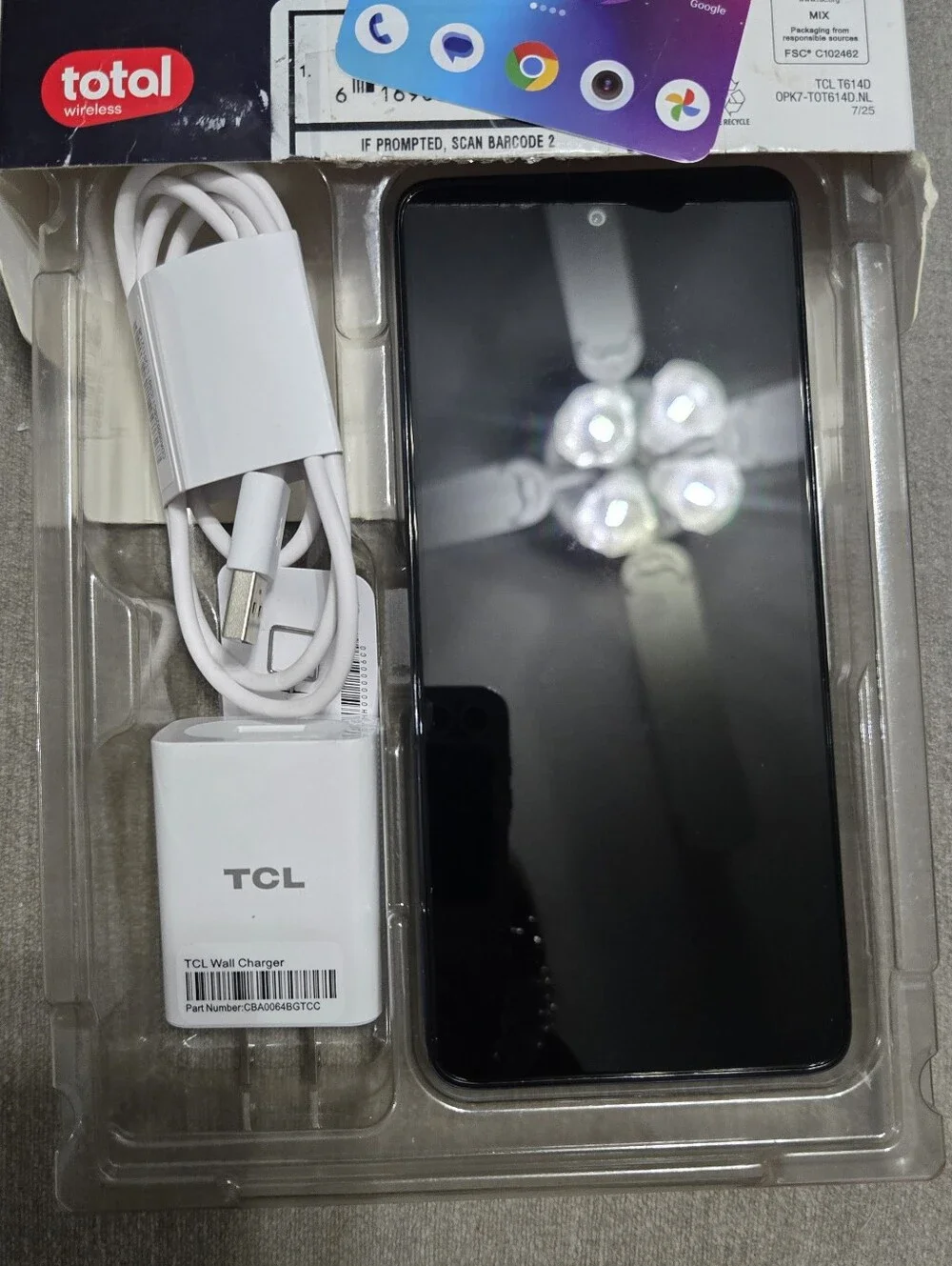 TCL 50XE Android Smartphone 5G 4GB RAM/128GB 50MP Camera